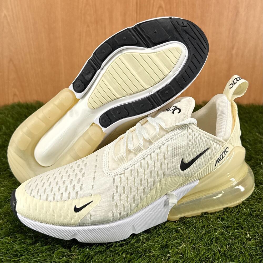 Nike Air Max 270 Sail Coconut Milk AH6789-124 Women’s 8 / Men’s 6.5 NWOB